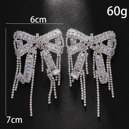 Embellished Belle Bow Earring