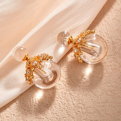 Sphere Crown Earring