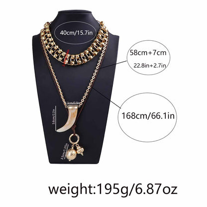 Boho Tusker Necklace