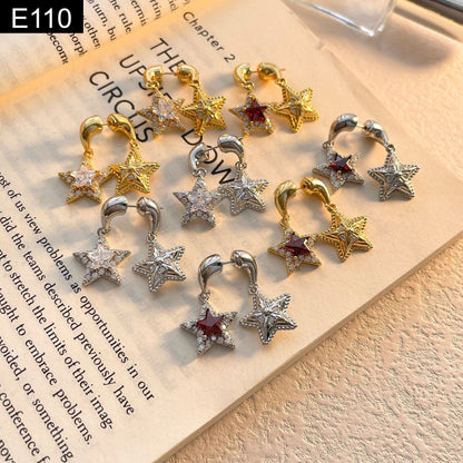 Star Dangle Earring - E110
