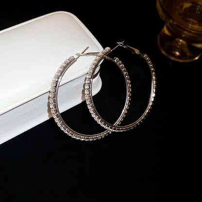 Saturn Shimmer Hoops - E46