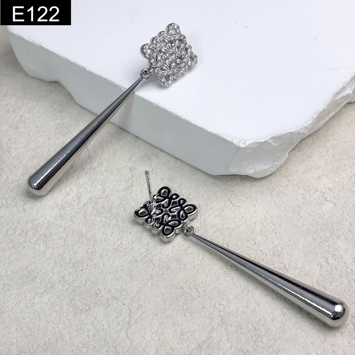 Long Drop Earring - E122