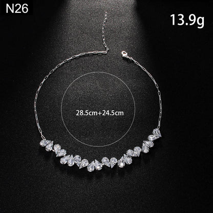 Dewdrop Arc Necklace