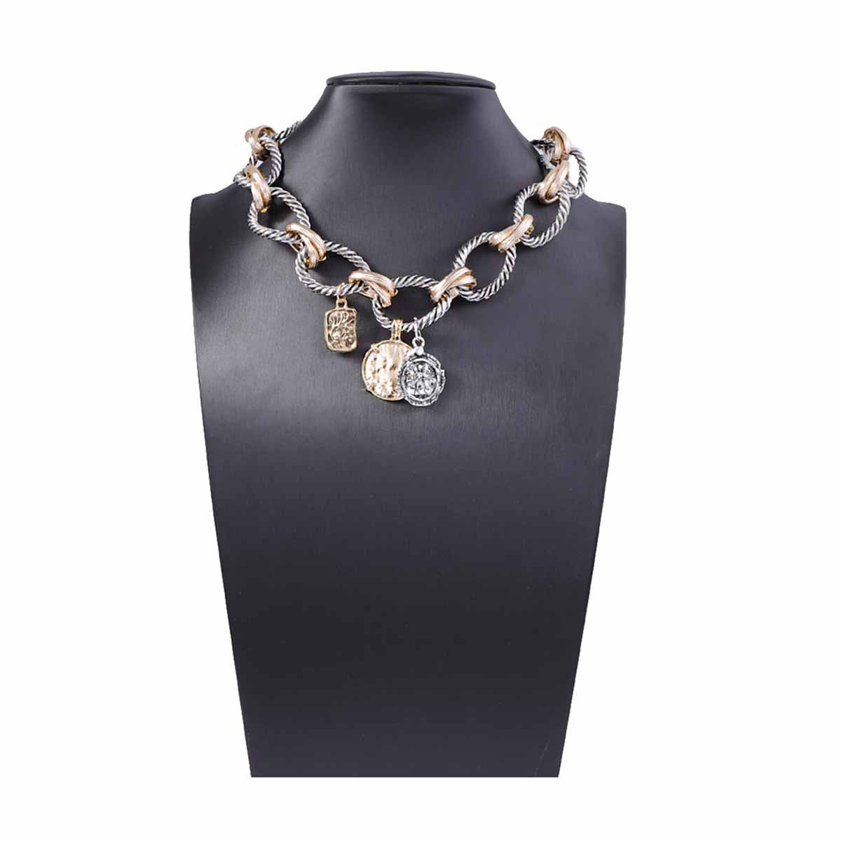 Amulet Link Necklace