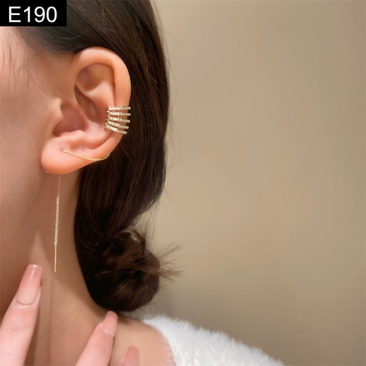 Grid Threader Earcuff - E190