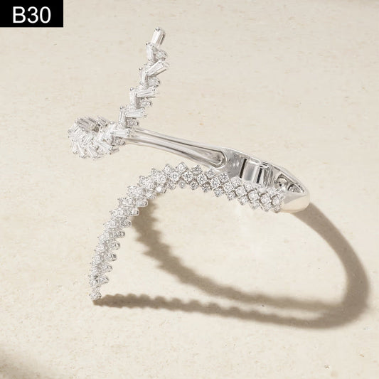 Fragmented Halo Bracelet - B30