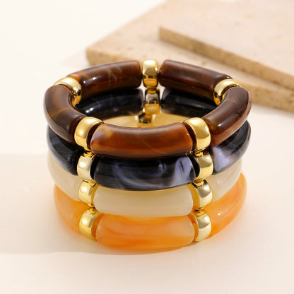 Resin Rhythm Bangle Set of 4