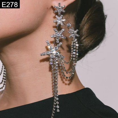 Midnight Meteor Earring - E278