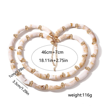 Marbled Earth Necklace