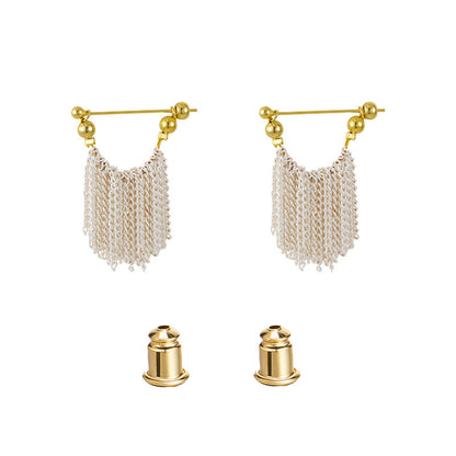 Ripple Chain Earring