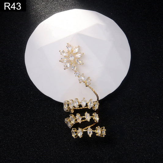 Marquise Orbit Ring - R43