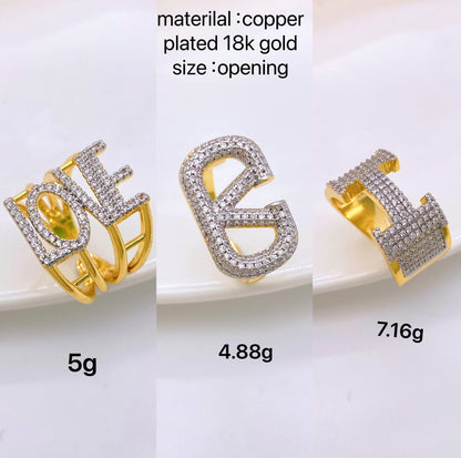 Initial Impression Ring