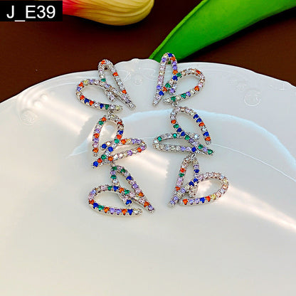 Harlequin Love Earring - E39