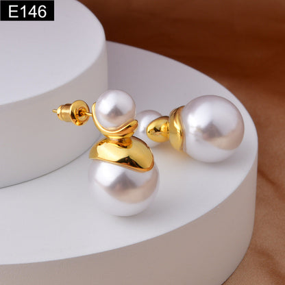 Melting Pearl Earring - E146