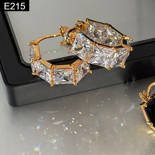 Cipher Huggies Earring - E215