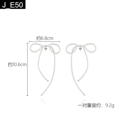 Drapery Bow Earring - E50