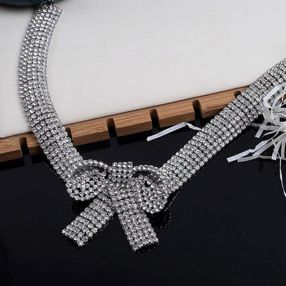 Shine On Bow Necklace