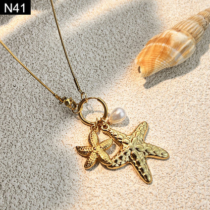Starfish Necklace - N41