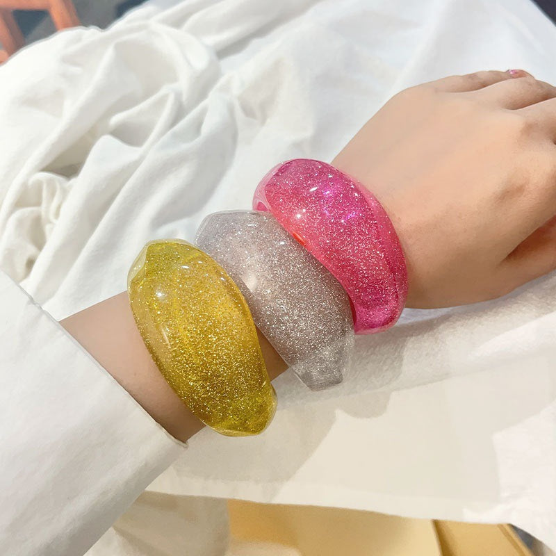 Jelly Glitter Bracelet