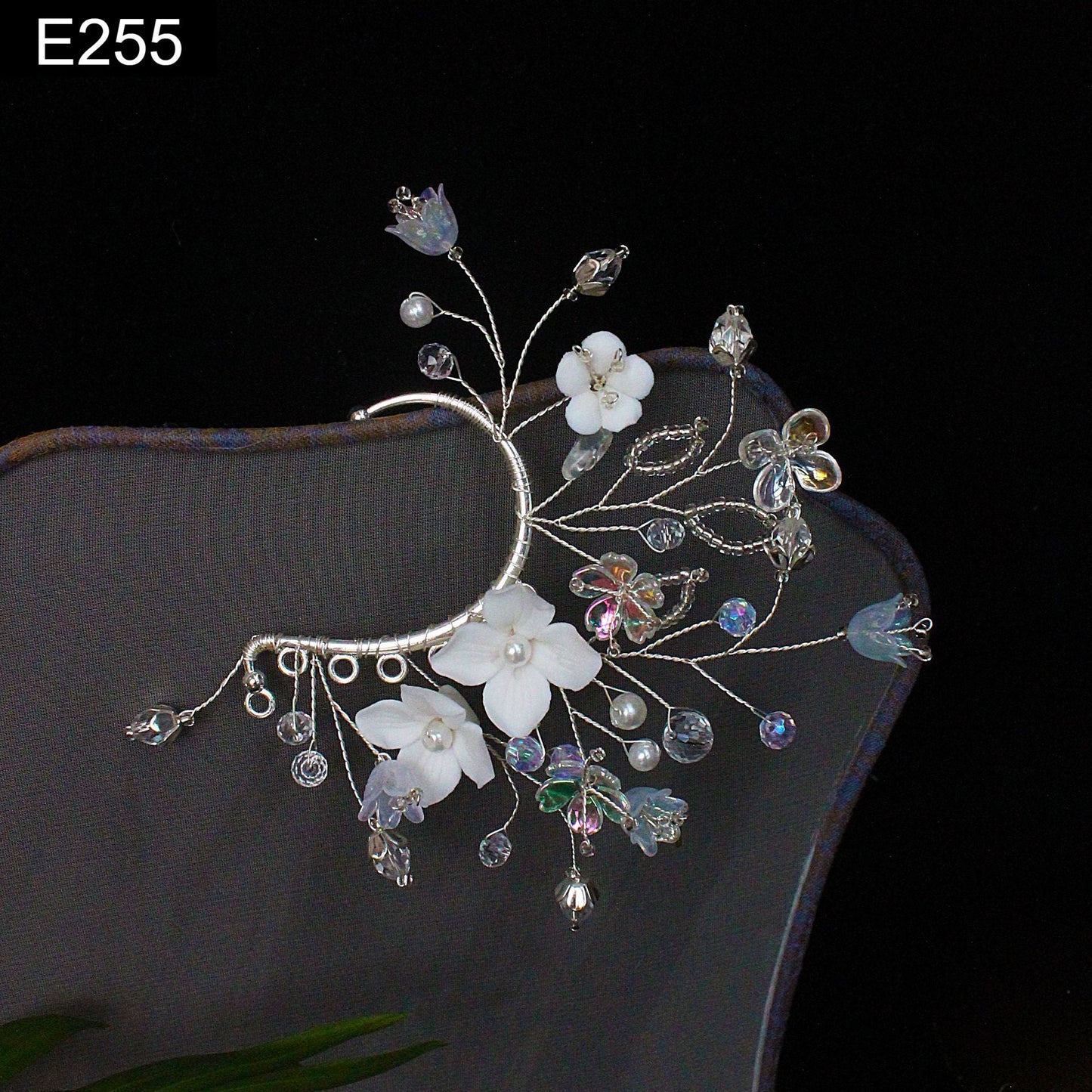 Amethyst Orchard Earcuff - E255