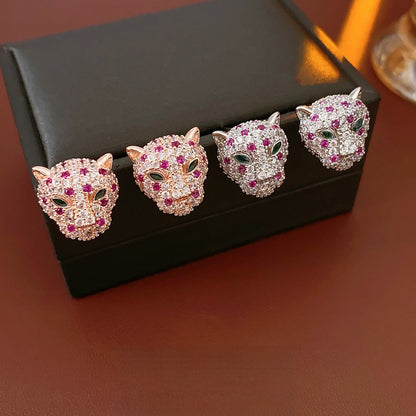 Feline Stud Earring