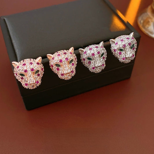 Feline Stud Earring