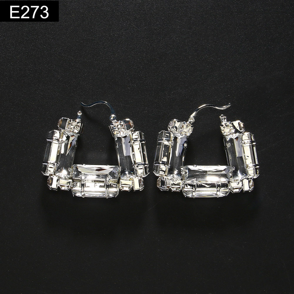 Glass Citadel Earring - E273