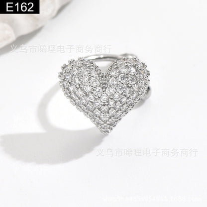 Mini Heart Earcuff - E162