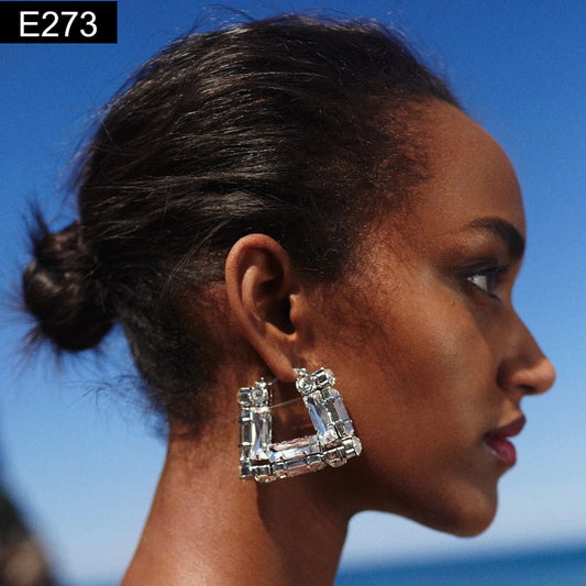 Glass Citadel Earring - E273