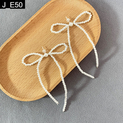 Drapery Bow Earring - E50