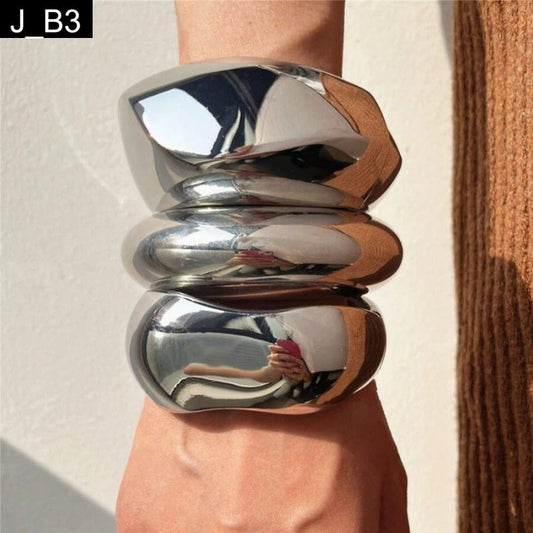 Mercury Ripple Bracelet Stack