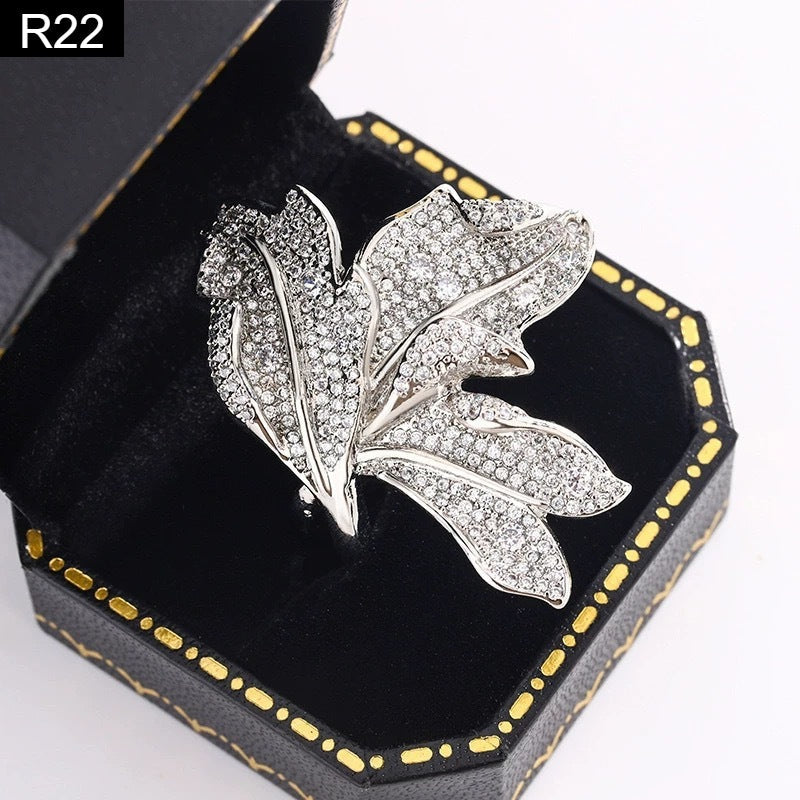 Frost Moth Ring - R22