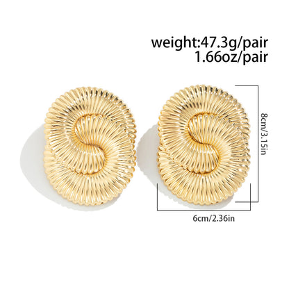 Aura Spiral Earring