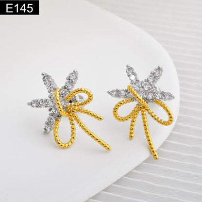 Star Knot Earring - E145