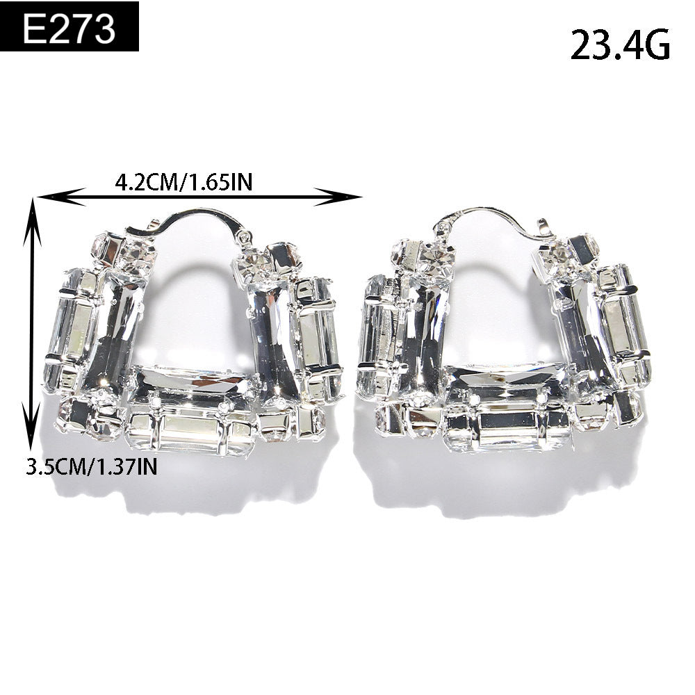 Glass Citadel Earring - E273