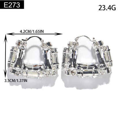 Glass Citadel Earring - E273