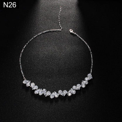 Dewdrop Arc Necklace