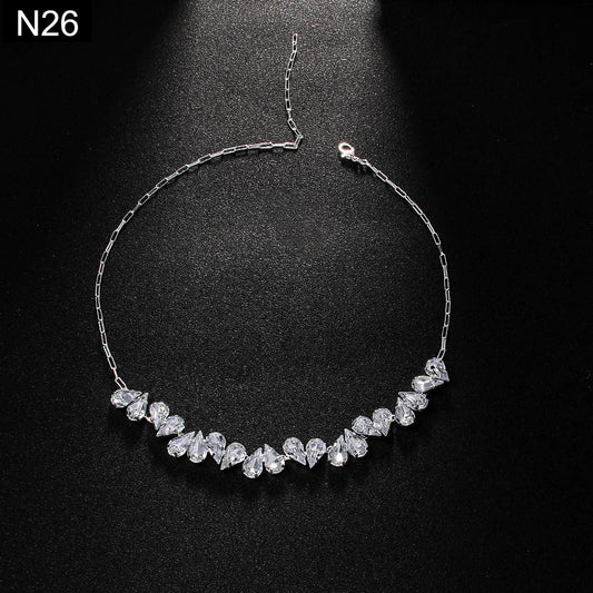 Dewdrop Arc Necklace