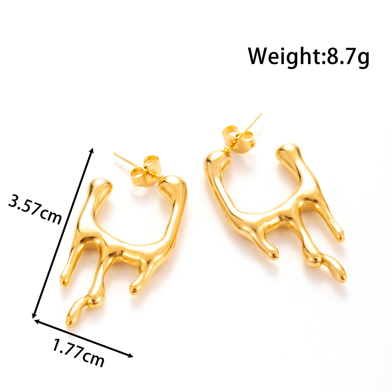 Organic Gild Earrings