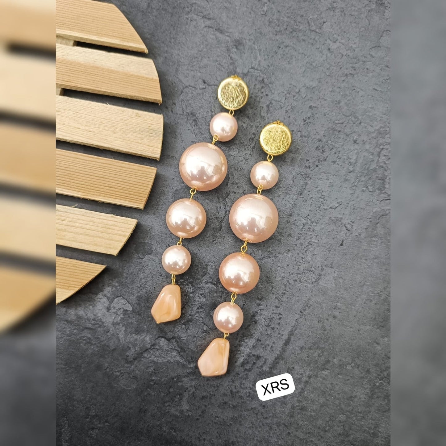 Pearl Cascade Drop Earring