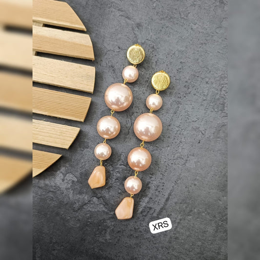 Pearl Cascade Drop Earring