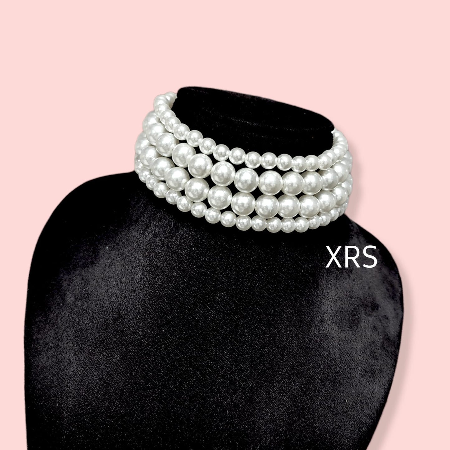 4 Line Pearl Choker