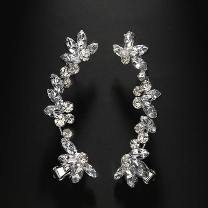 Pave Helix Earring