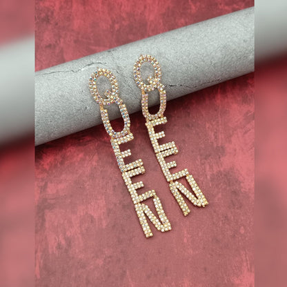 Queen Zirconia Earring