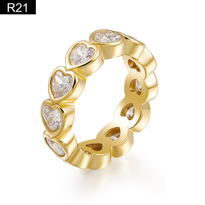 Modern Ledger Ring - R21