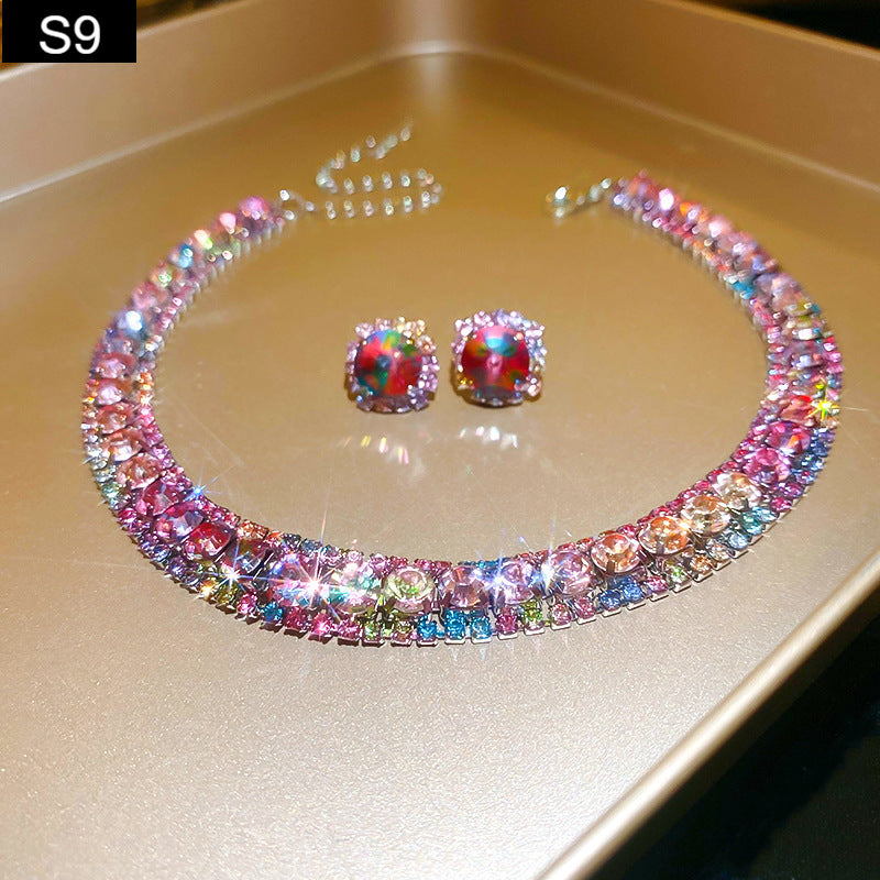 Multicolor Crystal Set - S9