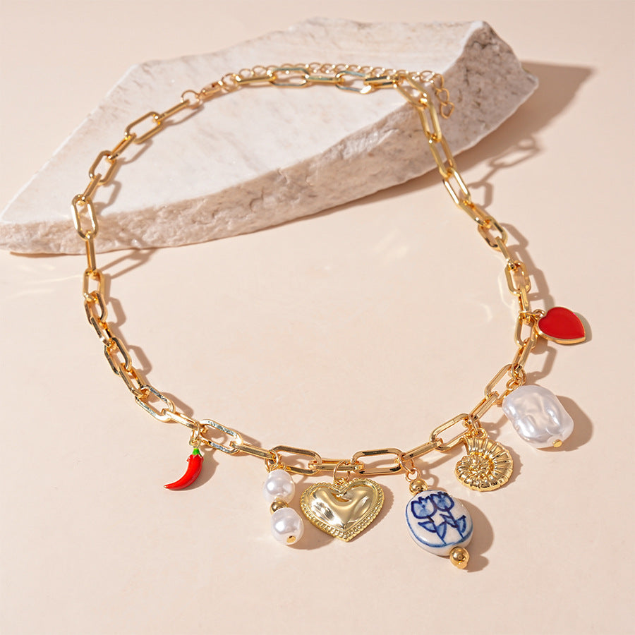 Spicy Sweetheart Necklace