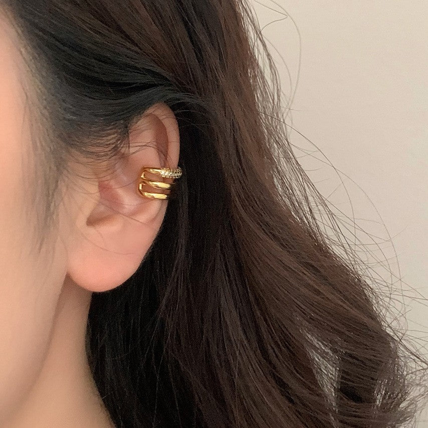 Triple Shimmer Earcuff