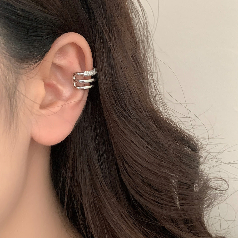 Triple Shimmer Earcuff