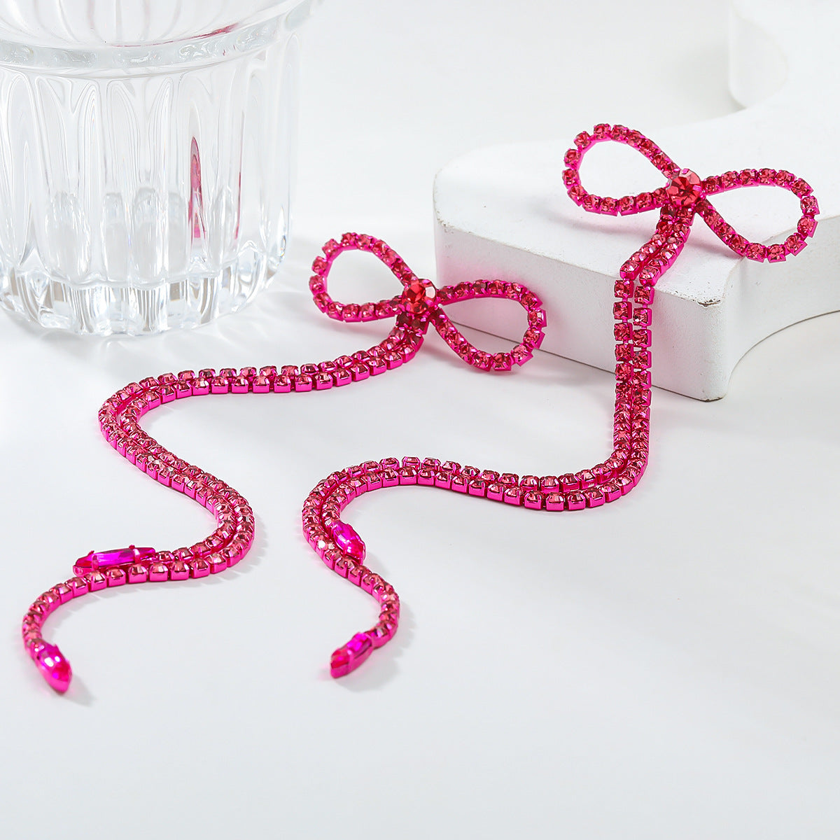 Ribbon Cascade Earring